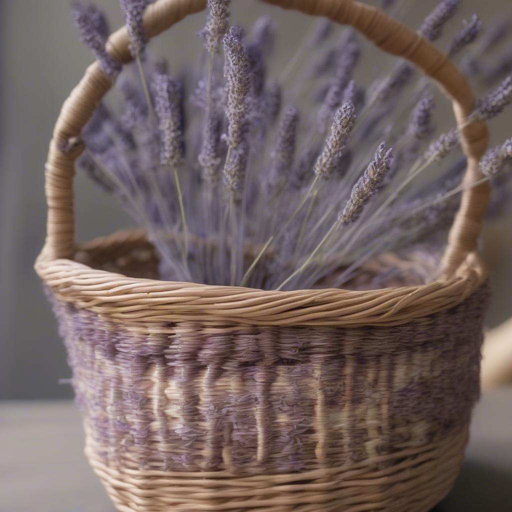 Lavender Basket Weaving Techniques