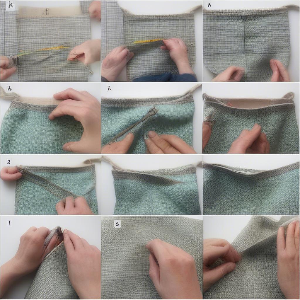 DIY Lining a Woven Bag - Step-by-Step Guide