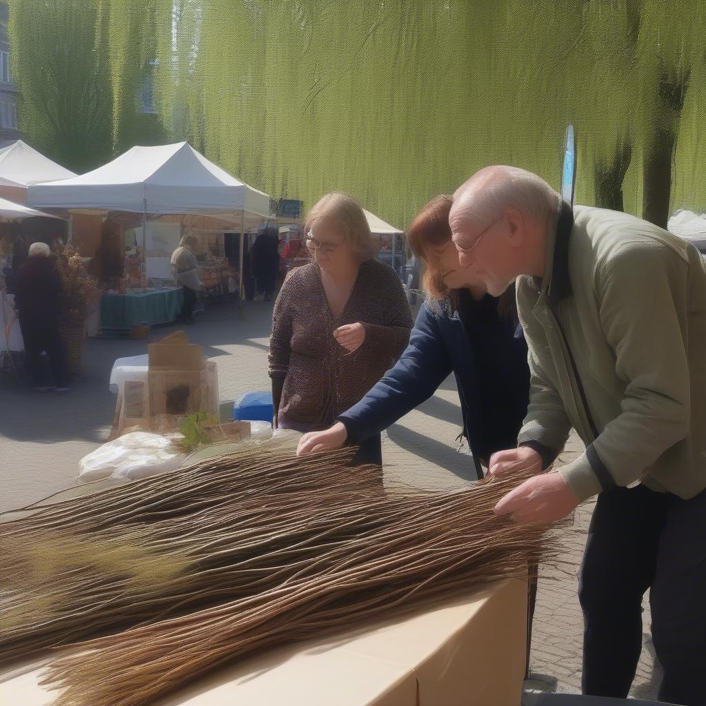 Finding local willow branches