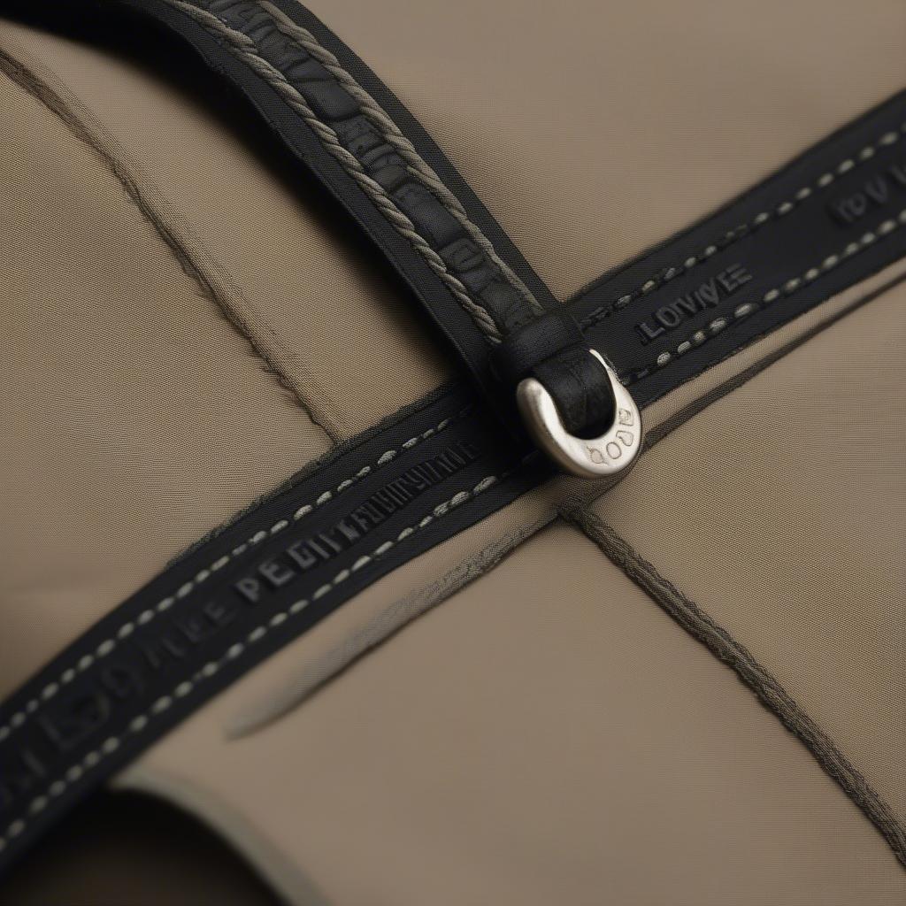 Key features to look for when verifying the authenticity of a Loewe surplus woven bag