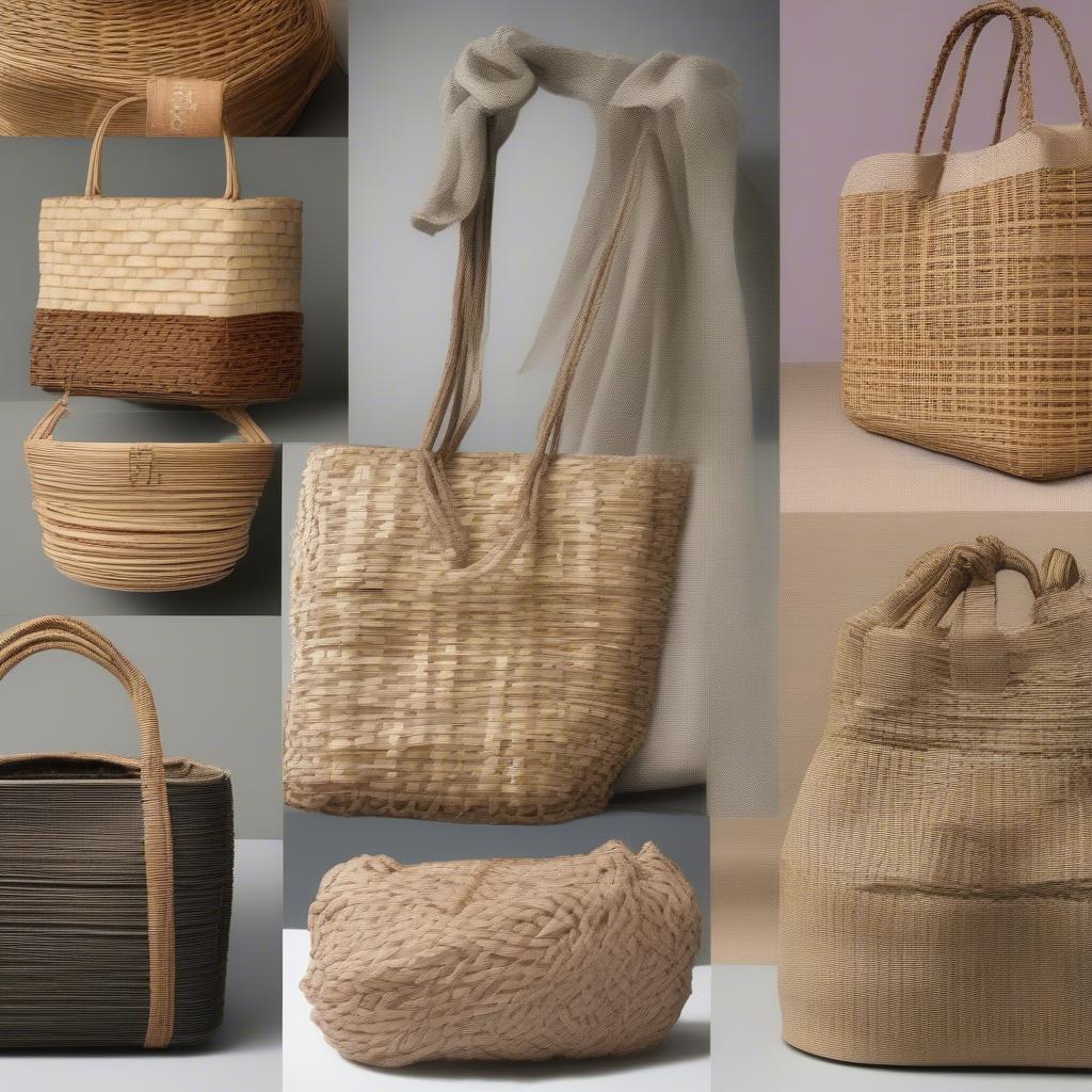 Natural Materials Used in Lowe Woven Bags