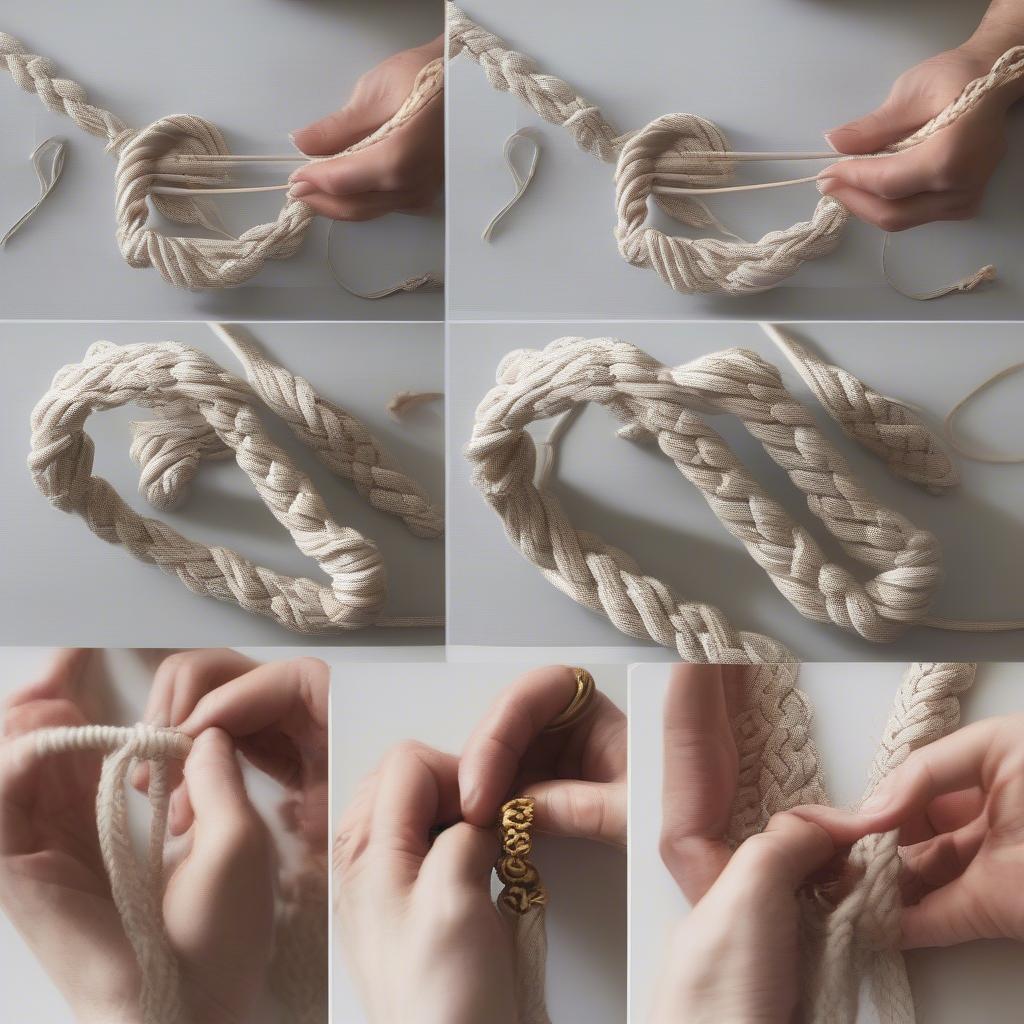 Macrame Bag Handle Techniques: Knotting, Braiding, and Using Rings