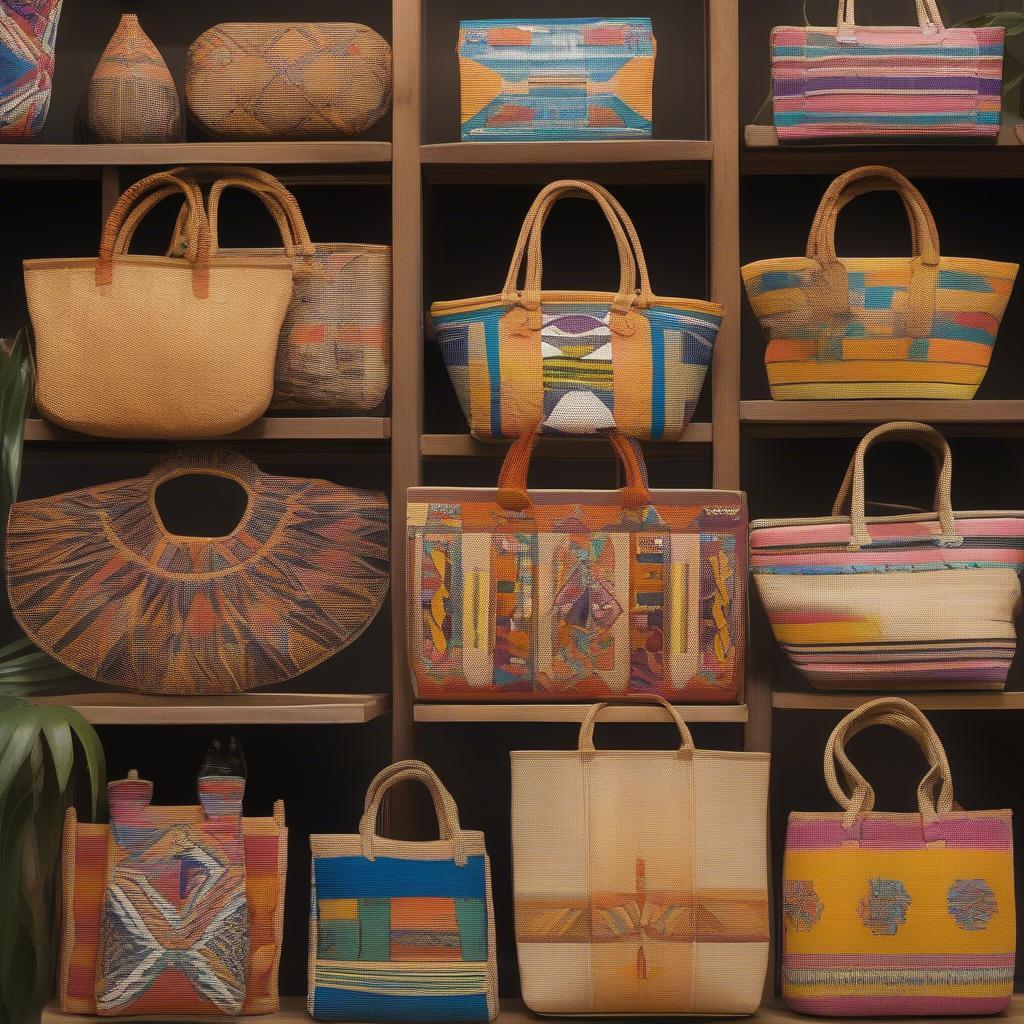 Different Styles of Madagascar Woven Bags