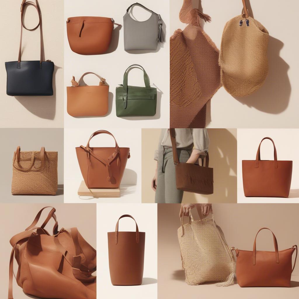 Different Madewell Basket Weave Bag Styles