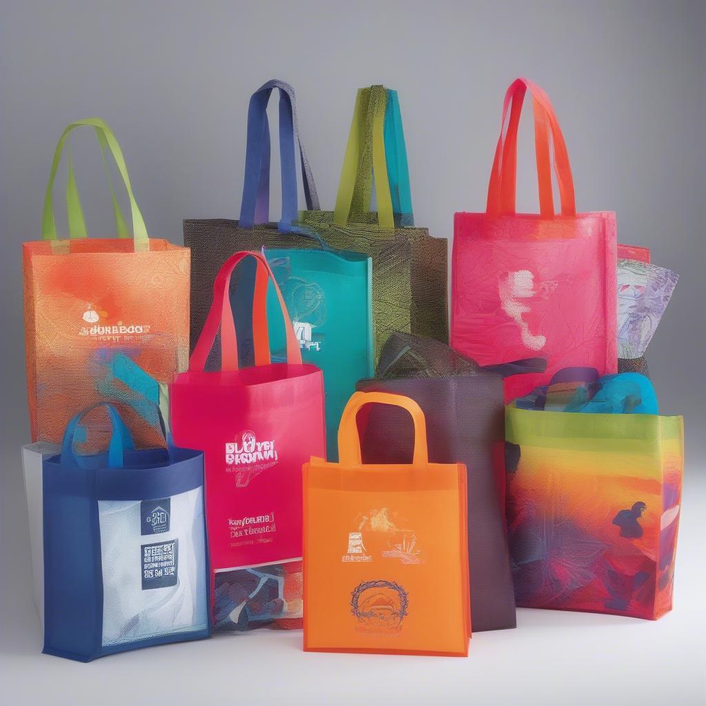 Promotional Bags Made with Makers Pet Polyester Spunbond Non-woven Fabric