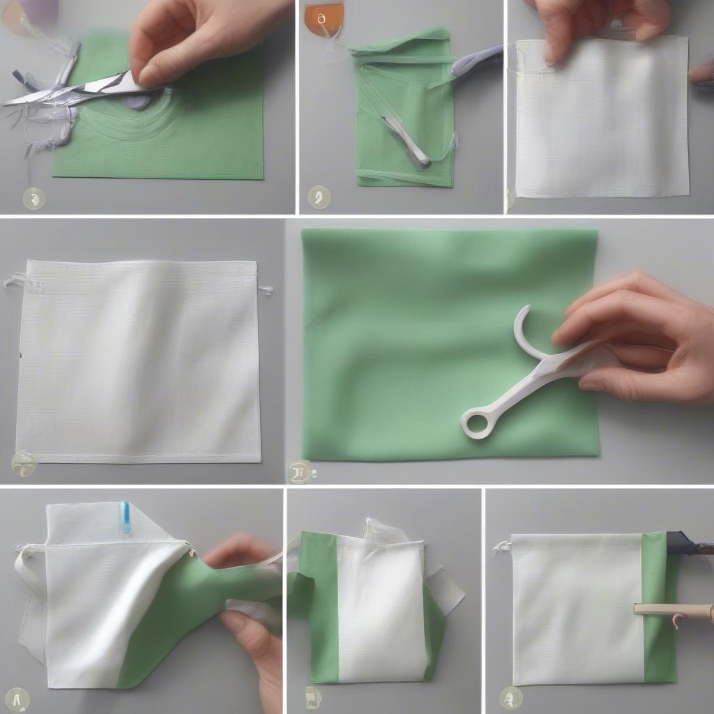 Step-by-step guide on how to make non woven carry bags