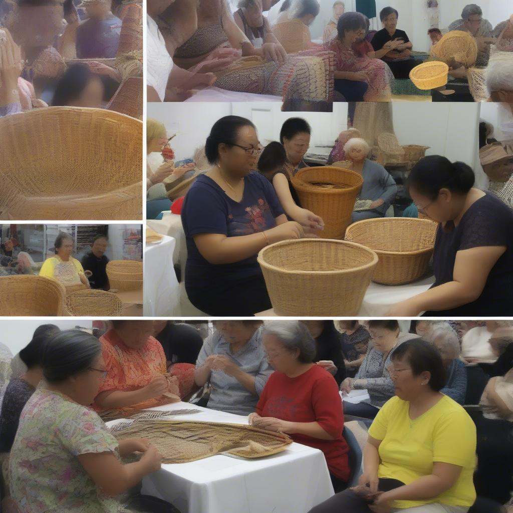 Malaysian Basket Weaving Forum Community Event