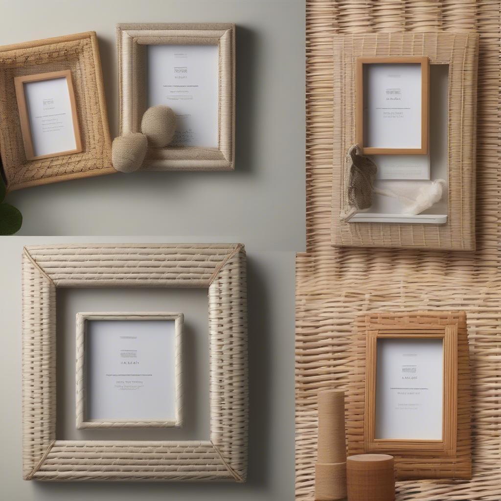 Different Styles of Malden 5x7 Basket Weave Frames