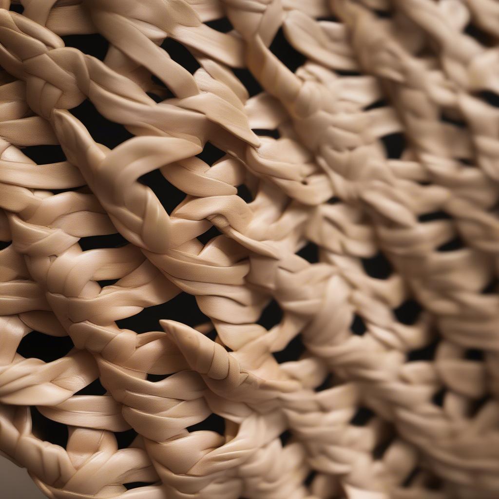 Close-up of Manning Cartell Basket Weave Slide Showing Intricate Detail