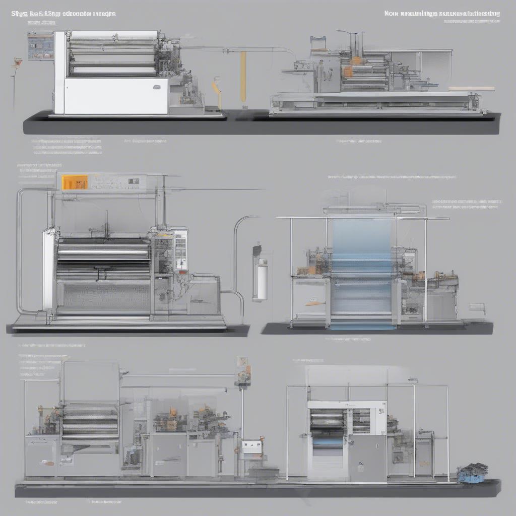 Manual Non-woven Bag Making Machine Operation