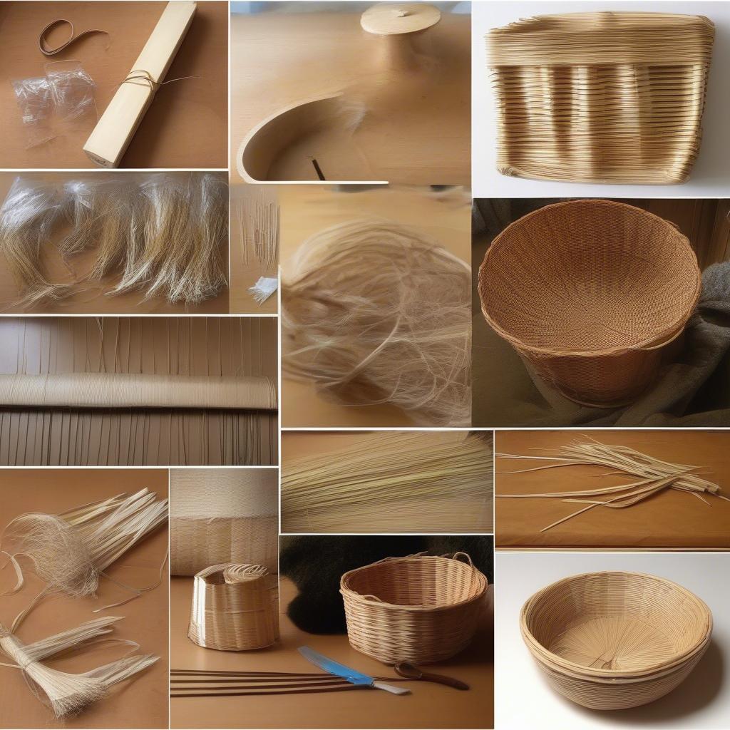 Maple flat reed and tools for basket weaving