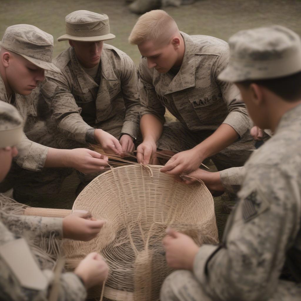 The Importance of Basket Weaving in the Marine Corps