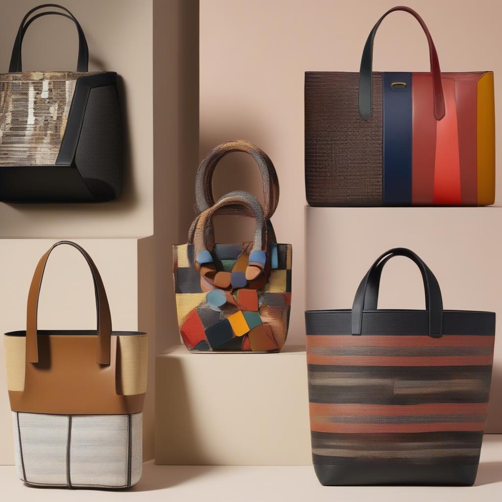 Various Marni Woven Bag Styles