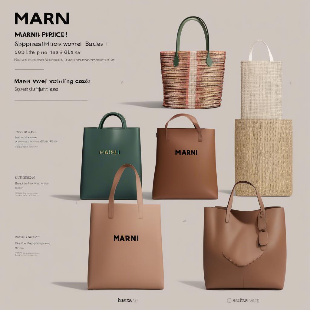 Marni Woven Shopping Bag Price Comparison across different retailers