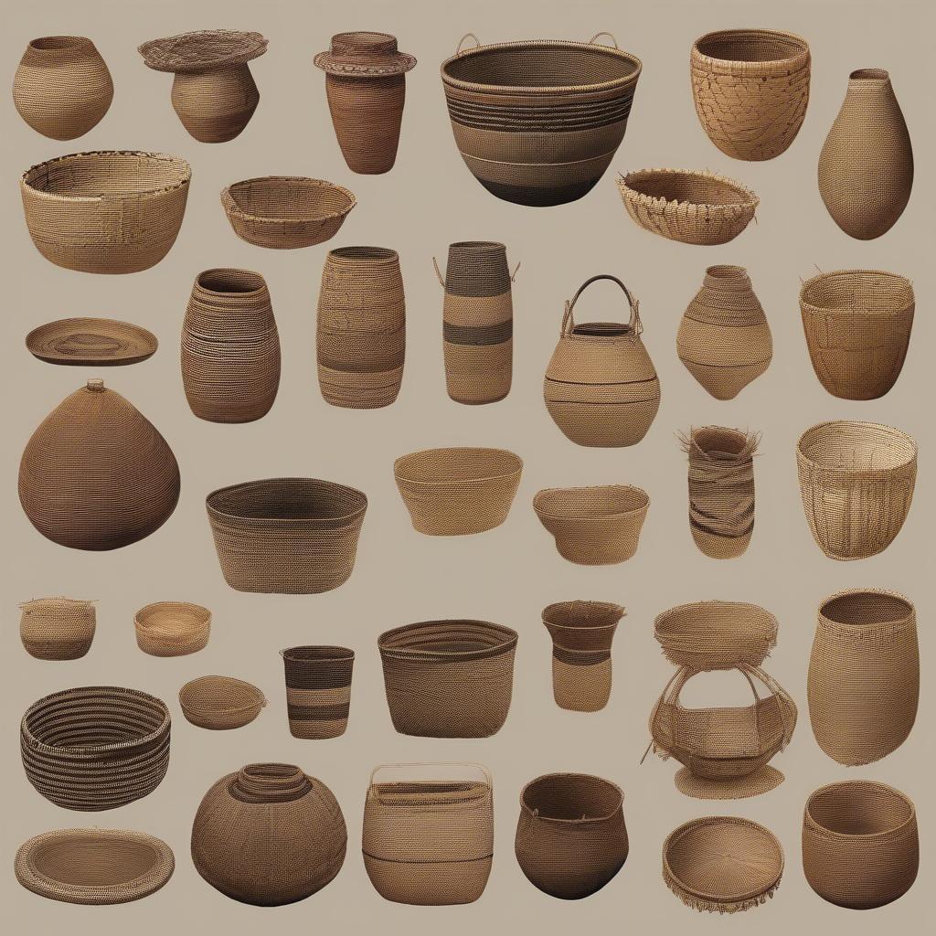 Historical Examples of Marshallese Baskets