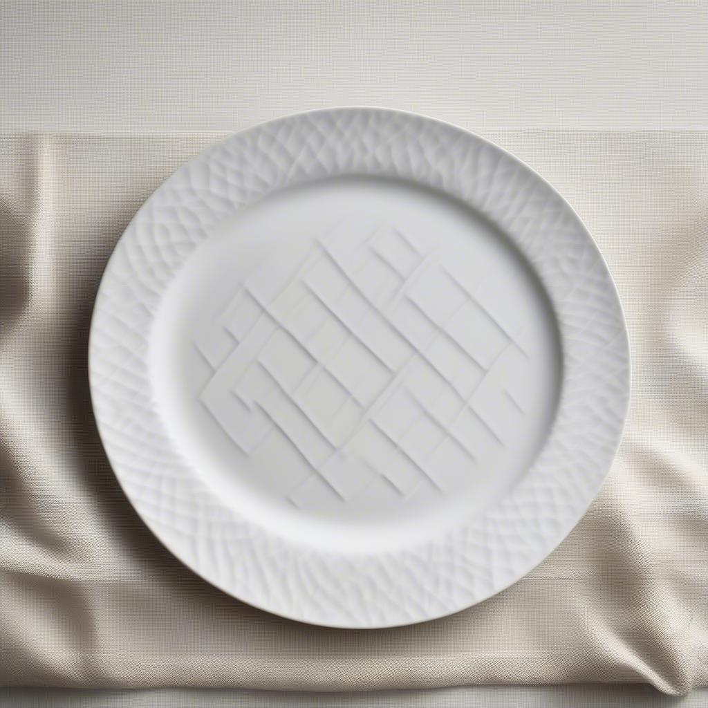 Martha Stewart Basket Weave Salad Plate