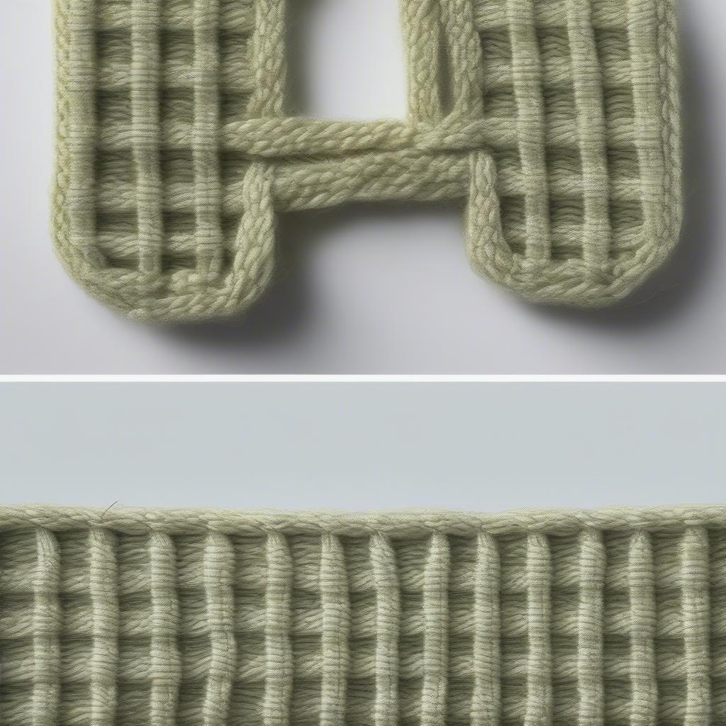 Mastering the Basket Weave Stitch with Loop Yarn