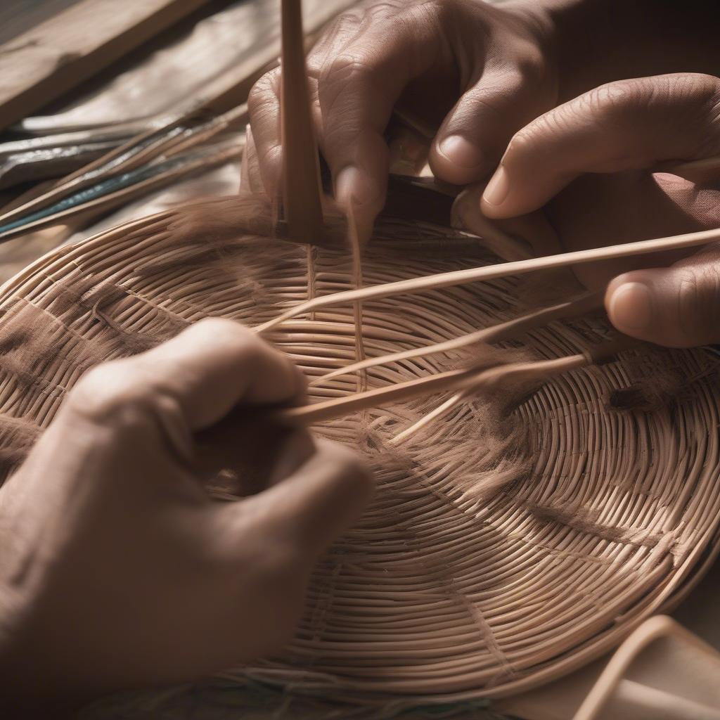 Mastering Basket Weaving Skills with Wicker and Rattan