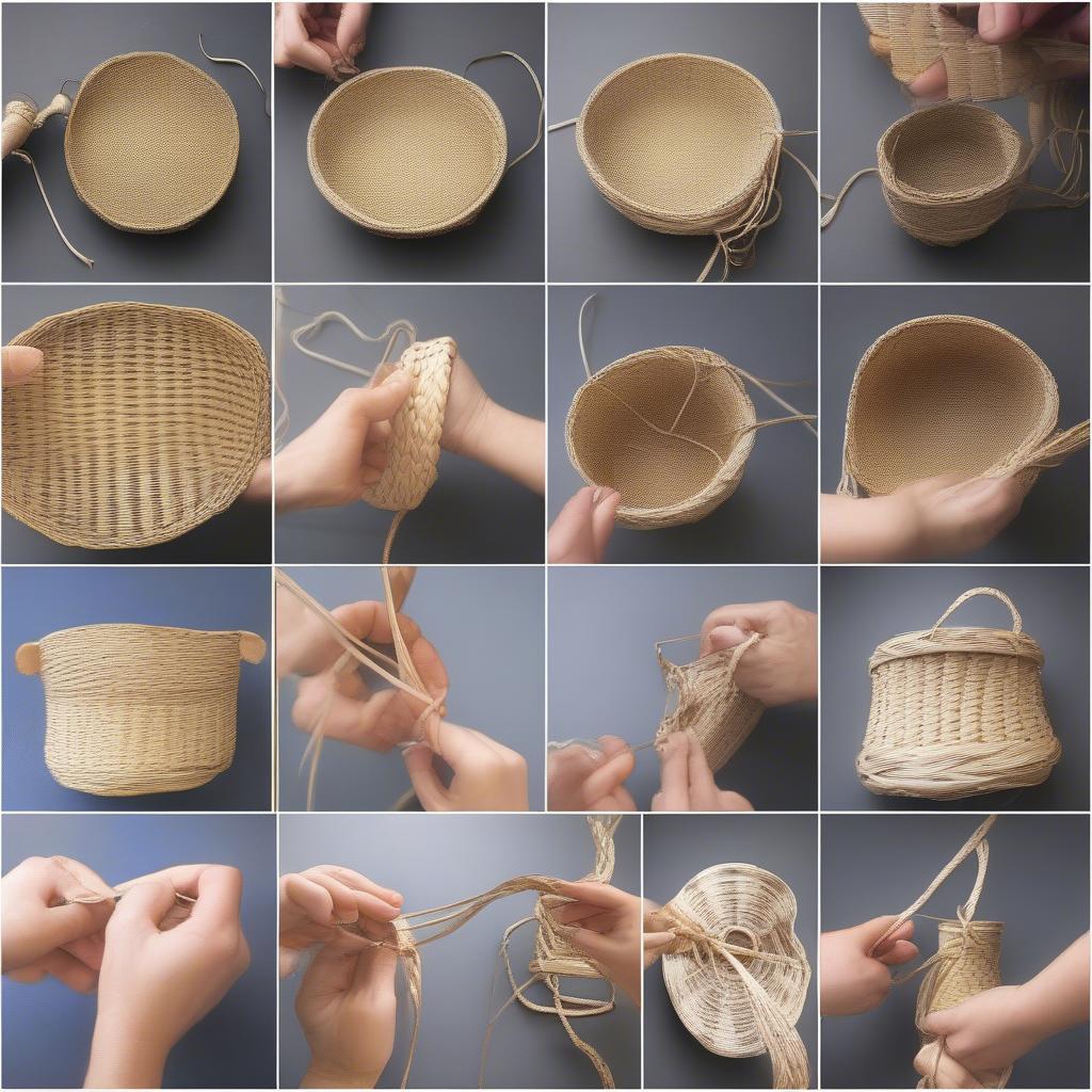 Mastering Plaiting Basketry: A Step-by-Step Guide to Weaving a Basket Using Plaiting