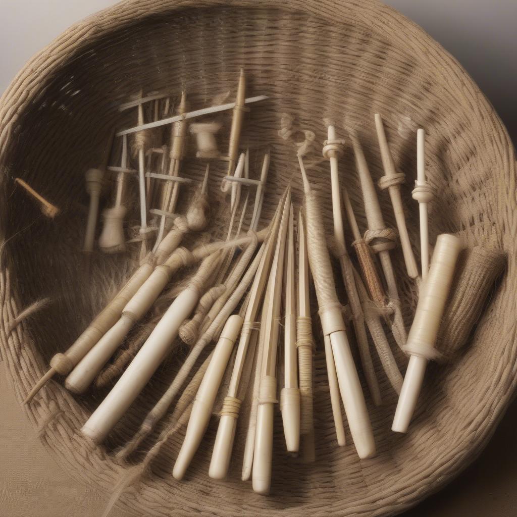 Bodkins and Needles: Tools for Intricate Medieval Basket Weaving