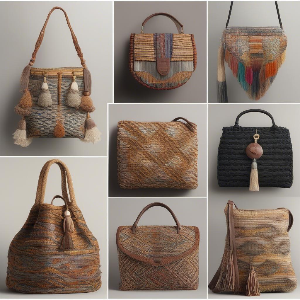 Variations of Mega Weave Bags