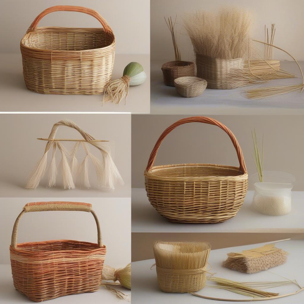 Comparing Melon Basket Materials - Reed, Willow, and Seagrass