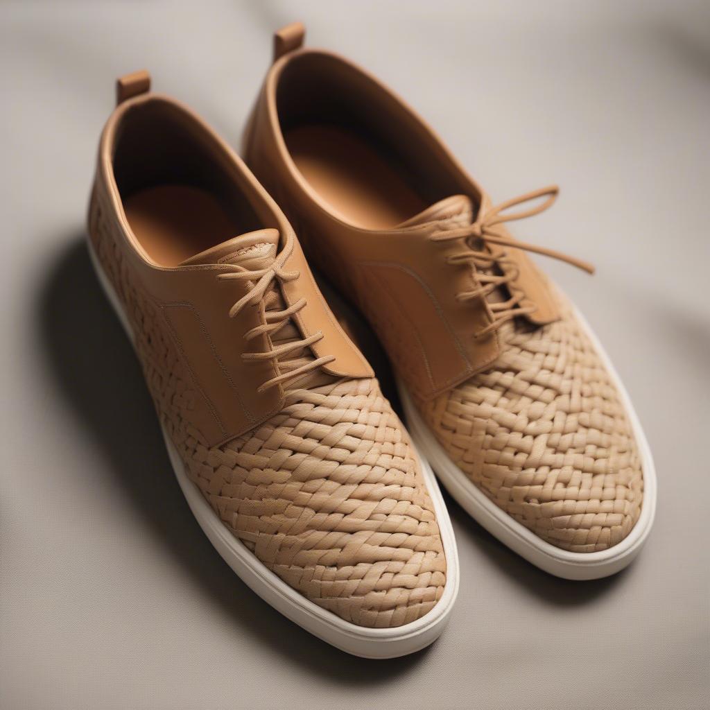 Men's Basket Weave Shoes: Casual Summer Style