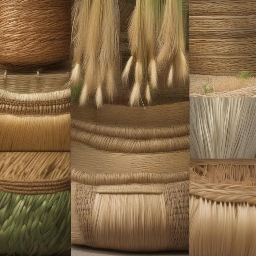 Different Types of Mexican Basket Weaving Grass