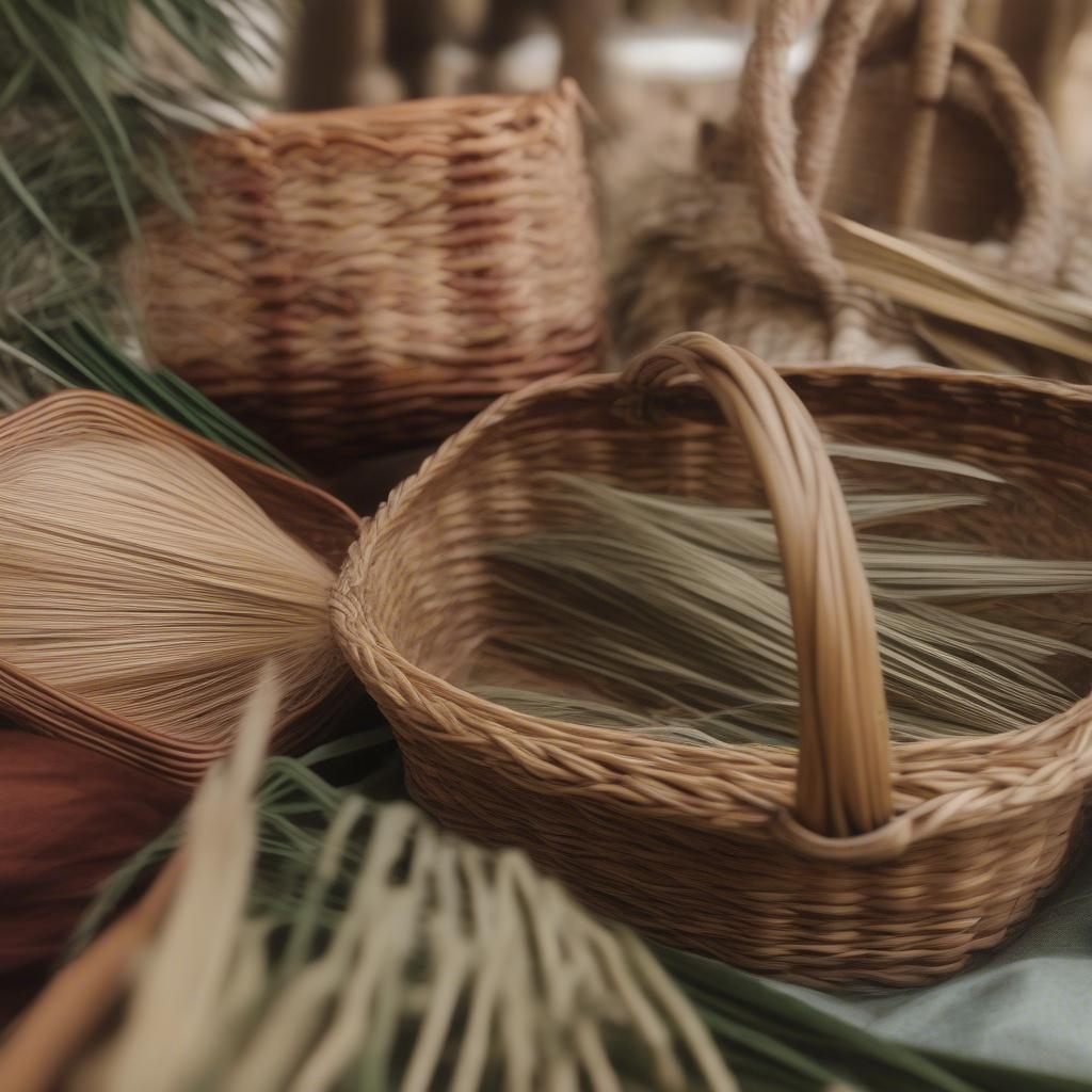 Mexican Basket Weaving Materials: A Close-Up Look