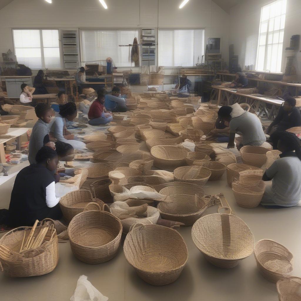 Basket Weaving Workshop in Michigan