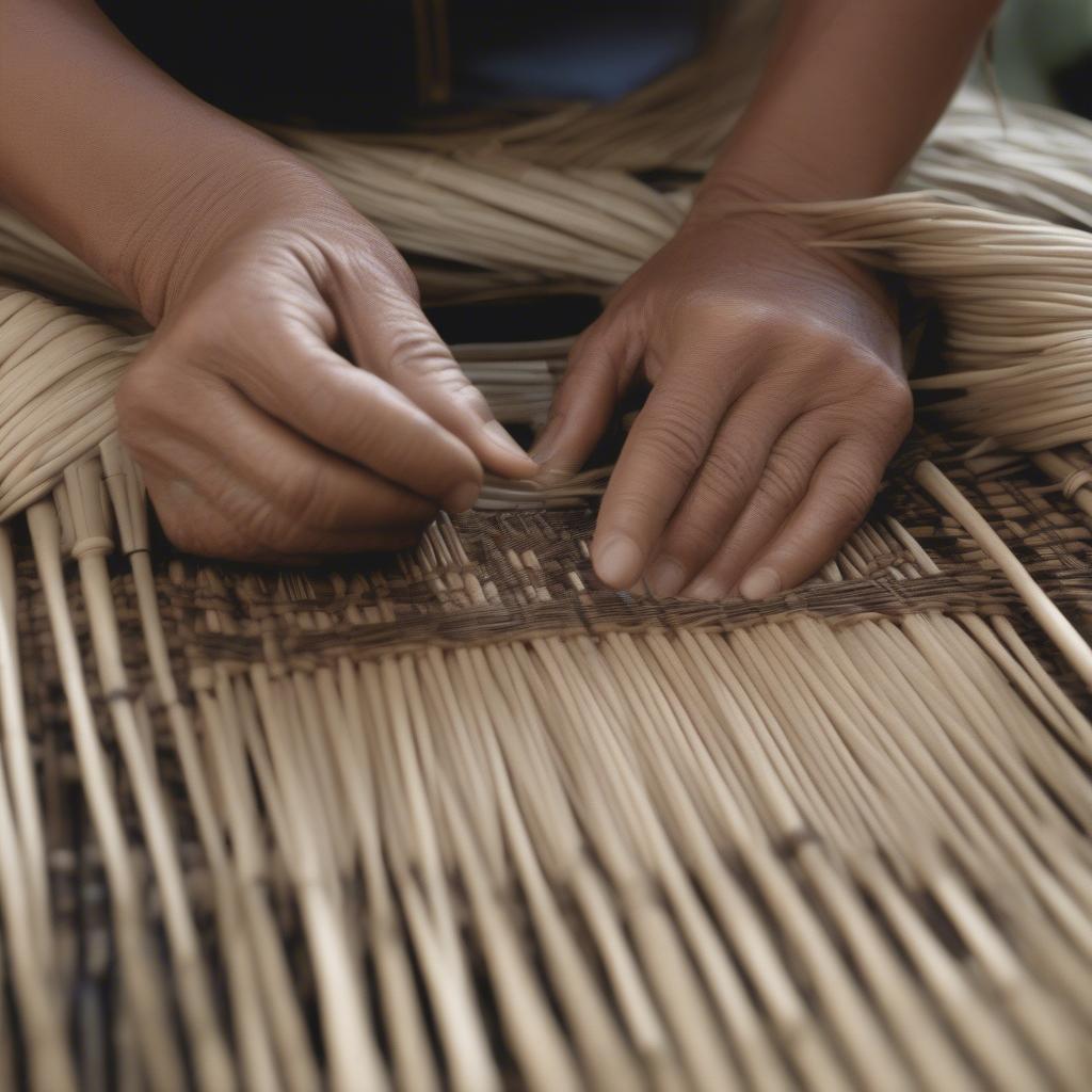 Traditional Miwok Basket Weaving Techniques