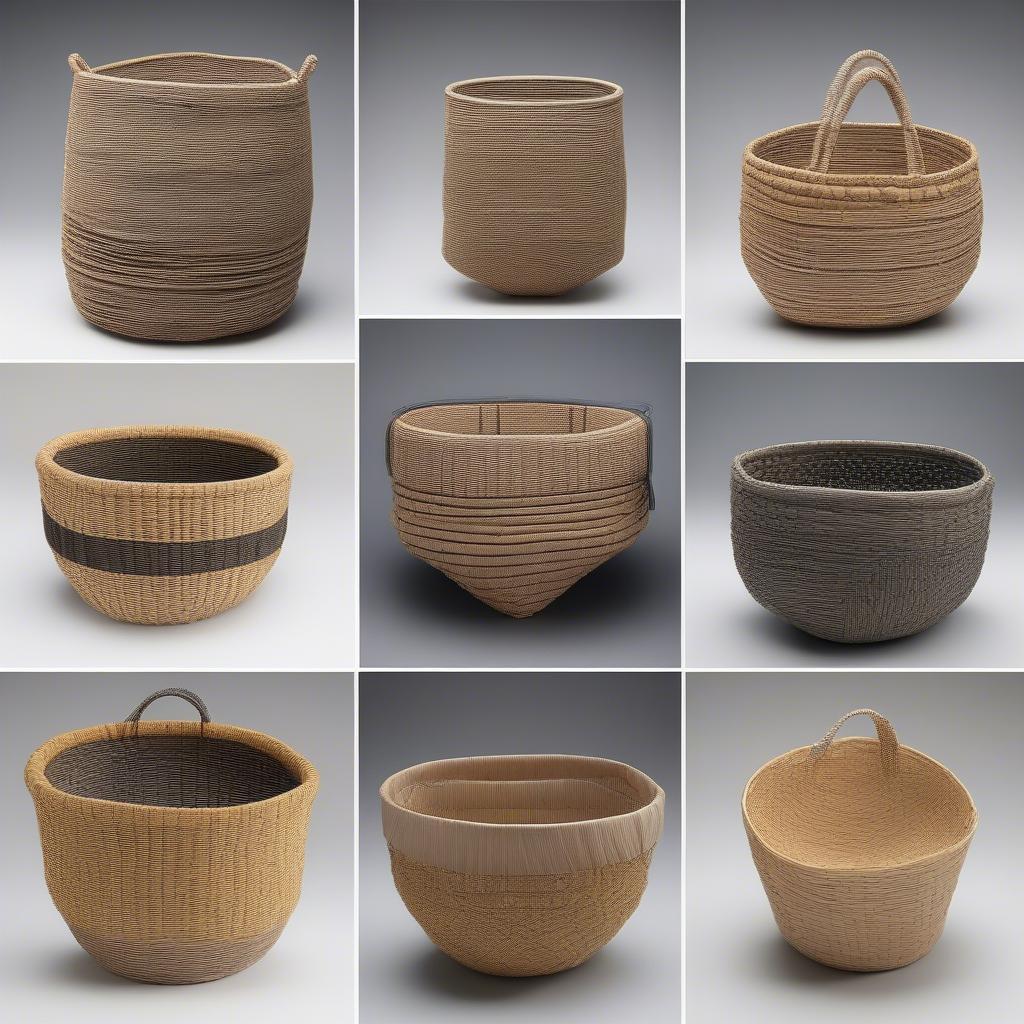 Modern Basket Designs and Artistic Interpretations