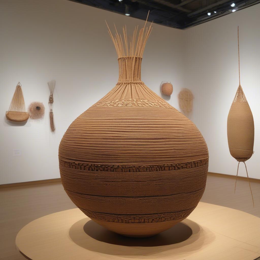 Modern Basket Weaving Art Exhibition