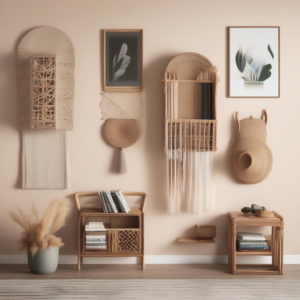 Modern and Bohemian Style Magazine Racks