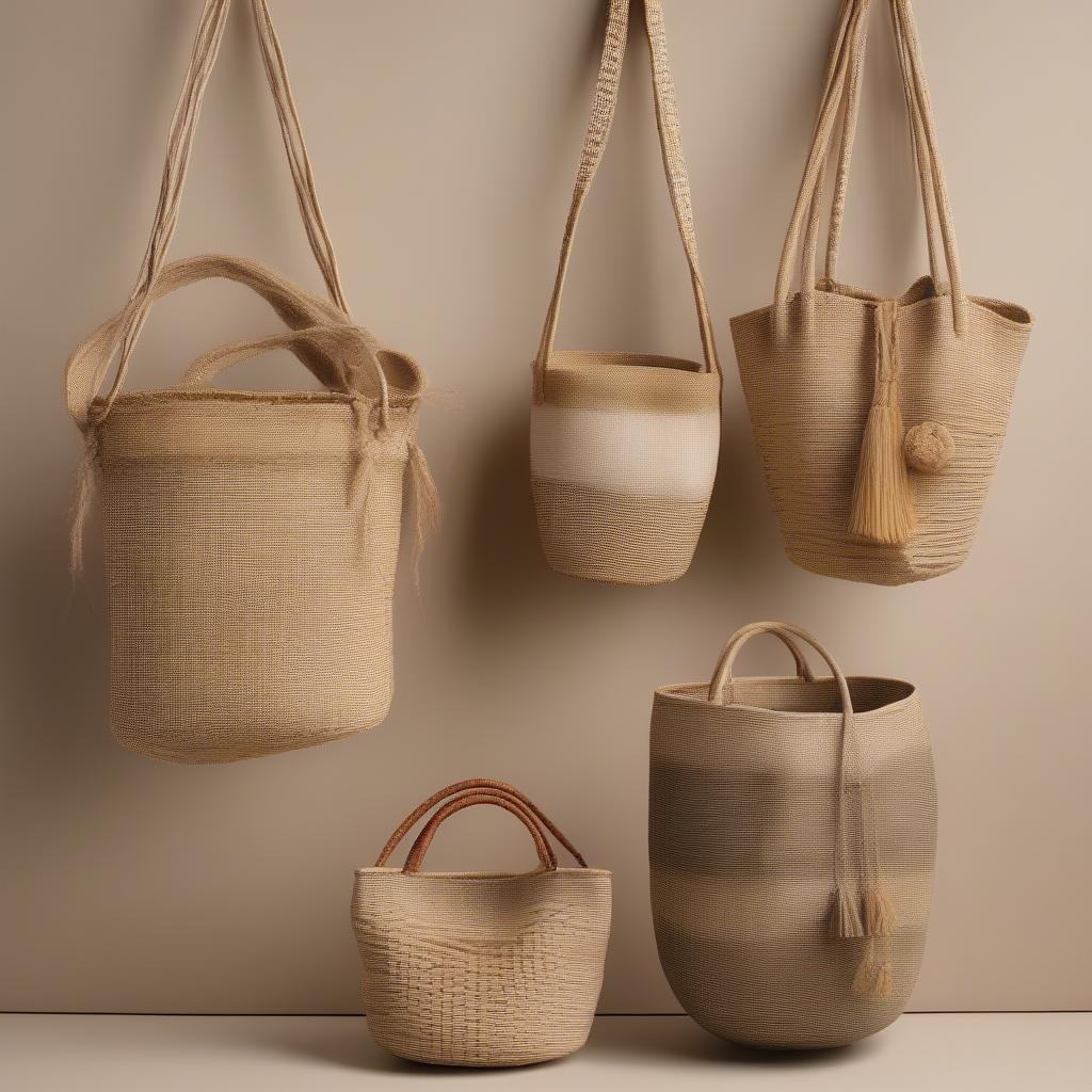 Modern Weaving Bucket Bag Materials: Wicker, Rattan, and More