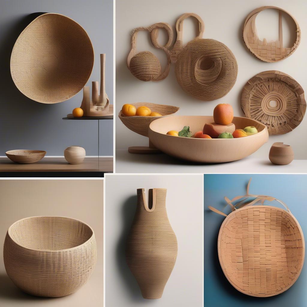 Modern Wooden Basket Designs