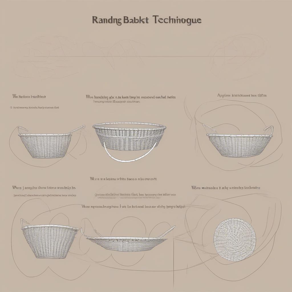 Moses Basket Weaving: Randing Technique