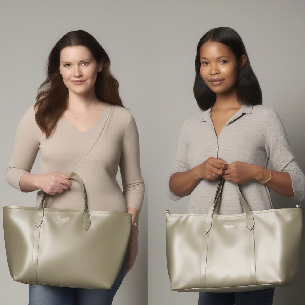 Comparing Sizes of MZ Wallace Totes