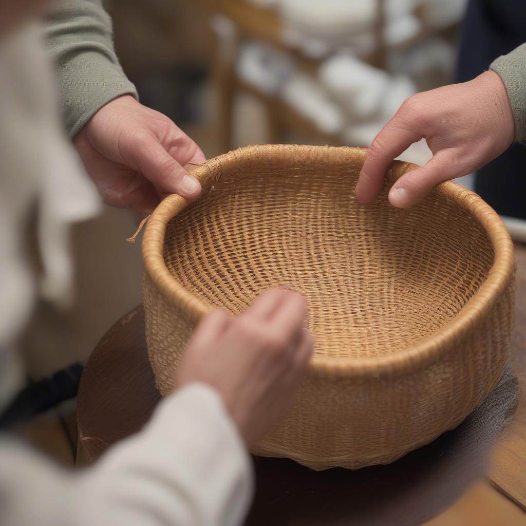 Nantucket Basket Care and Preservation