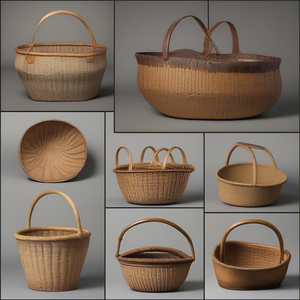 Early Examples of Nantucket Basket Weaving