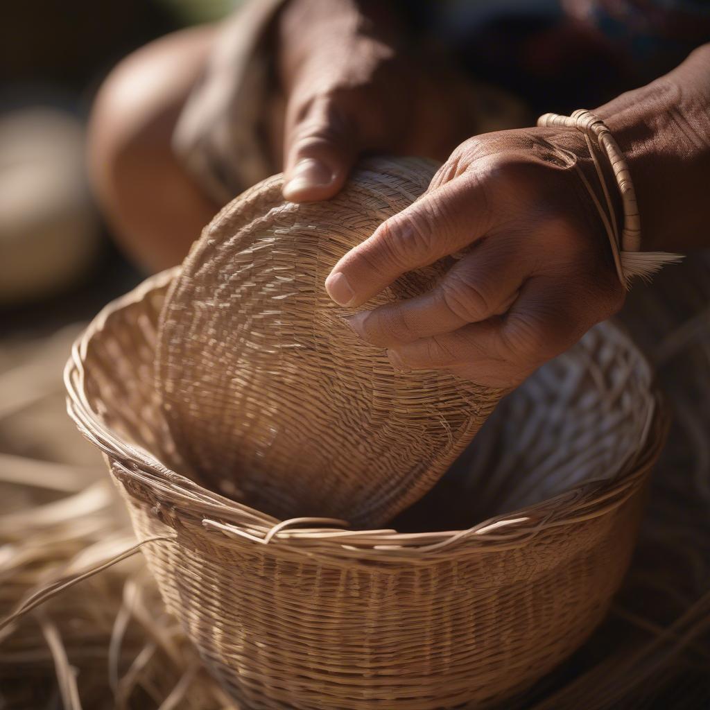 Native American Basket Weaving Techniques