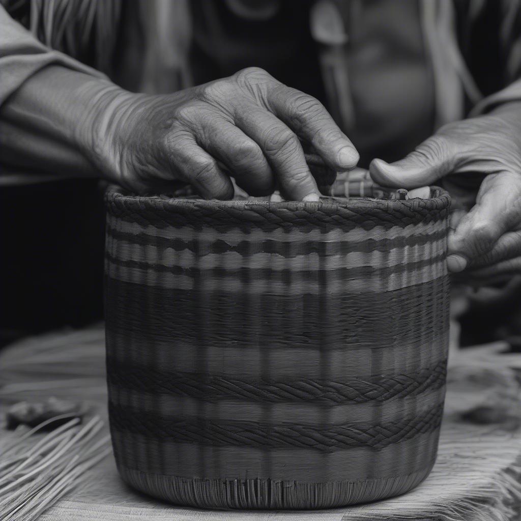 Native American Basket Weaving in Michigan