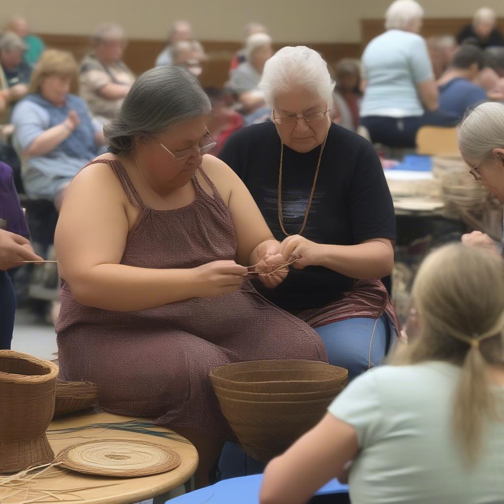 Native Ohio Basket Weaving Community Workshop