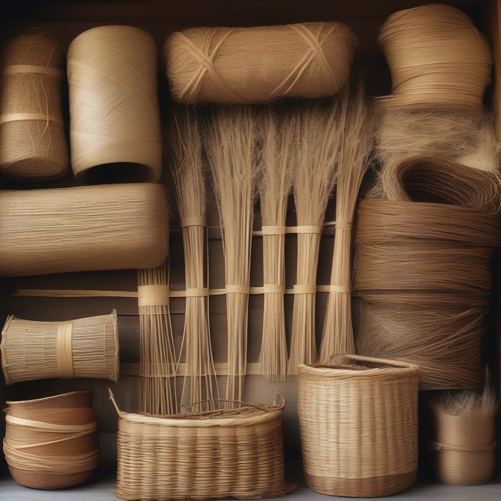 Natural Basket Weaving Fibers: Willow, Reed, and Grasses