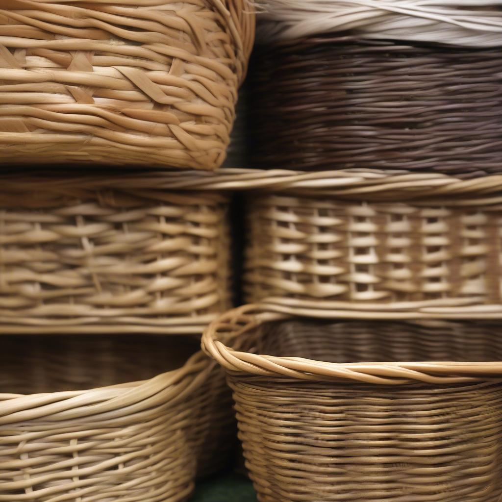 Natural Basket Weaving Materials in North Wales