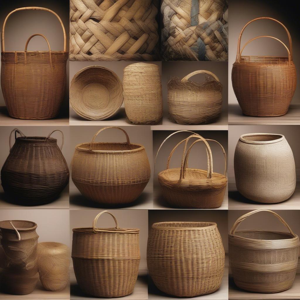 Natural Basket Weaving Materials: Wicker and Rattan