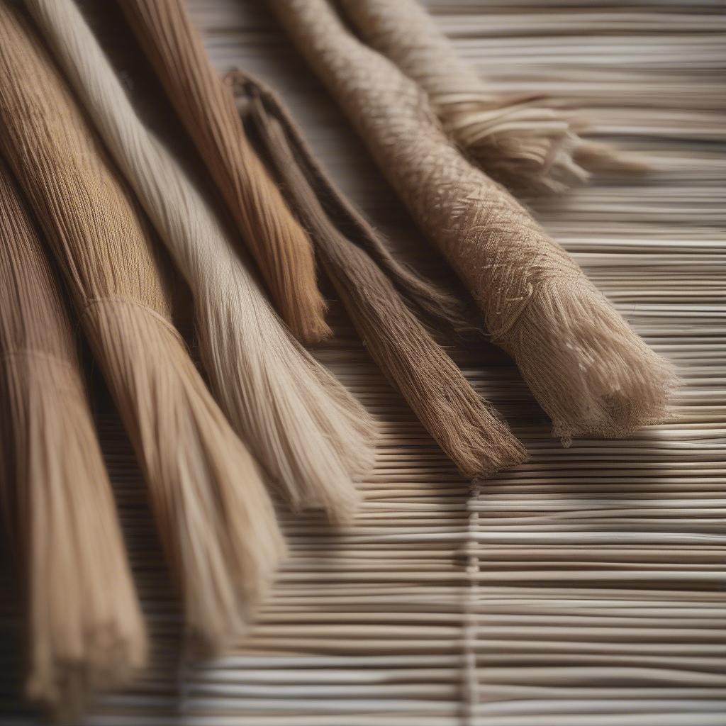 Natural Fibers Used in Sagada Weaving