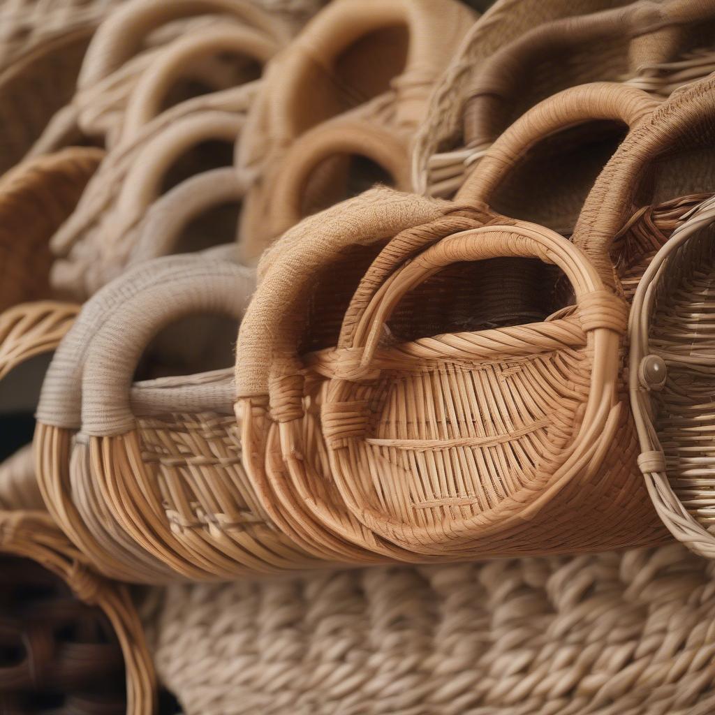 Natural Materials Used in Woven Round Bags