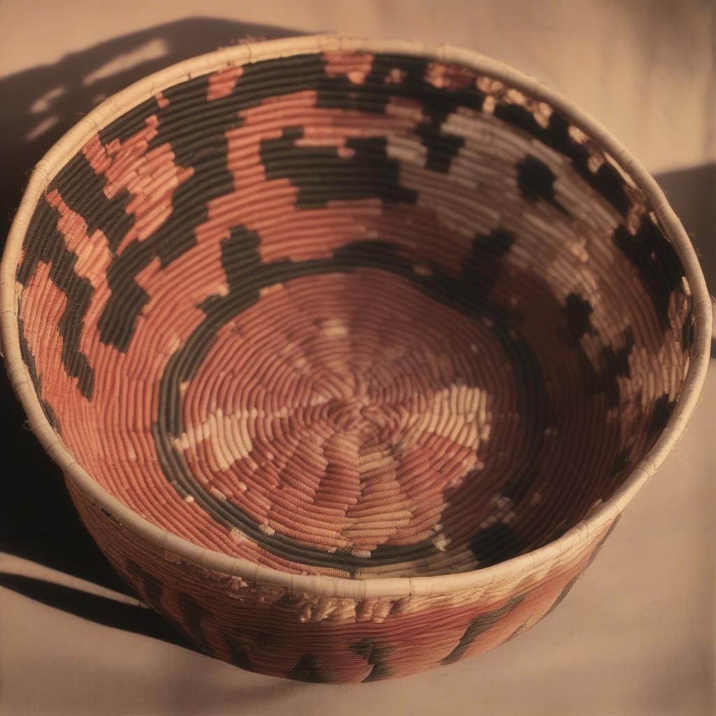 Early Navajo Basket Designs