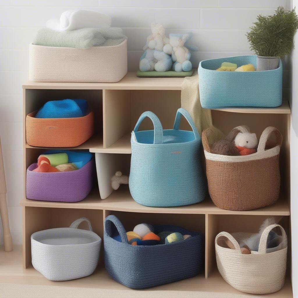 Neoprene Baskets Used for Home Organization